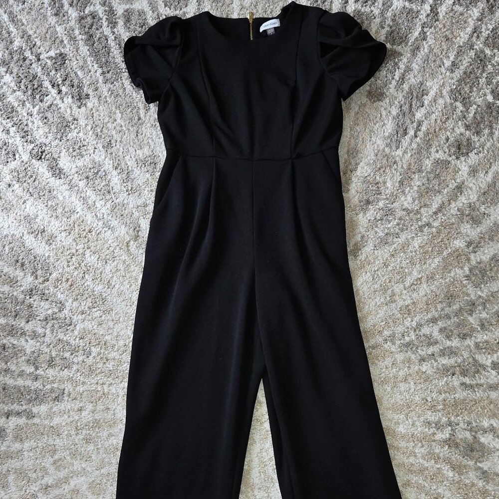 Calvin Klein Black Jumpsuit Size 8